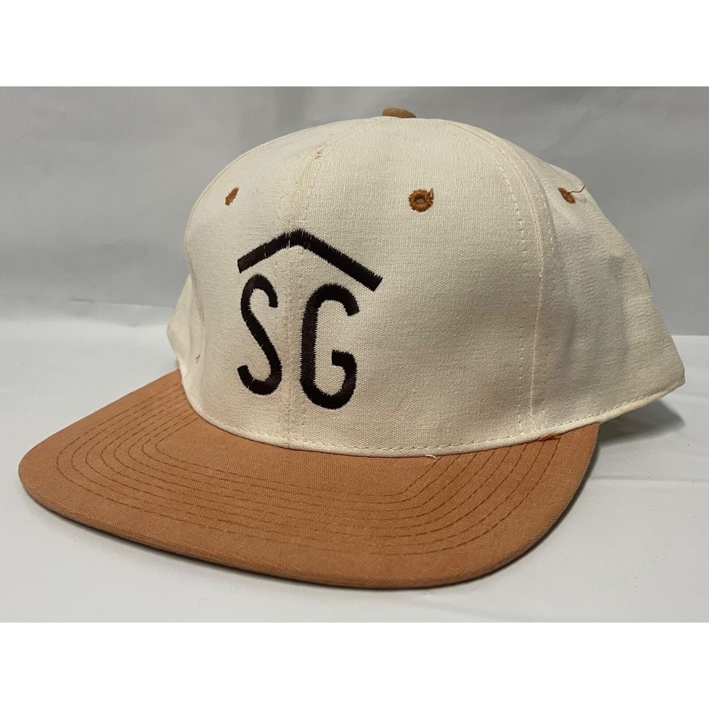 CREAME COLOR CROWN BURNT ORANGE BILL SG CAP HAT